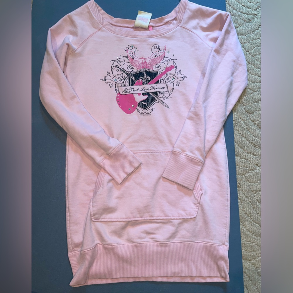 *vintage* PINK rocker tunic